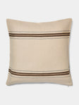 Libeco - Vourkari Belgian Linen Cushion (25in/63cm) - Cream - ABASK - 