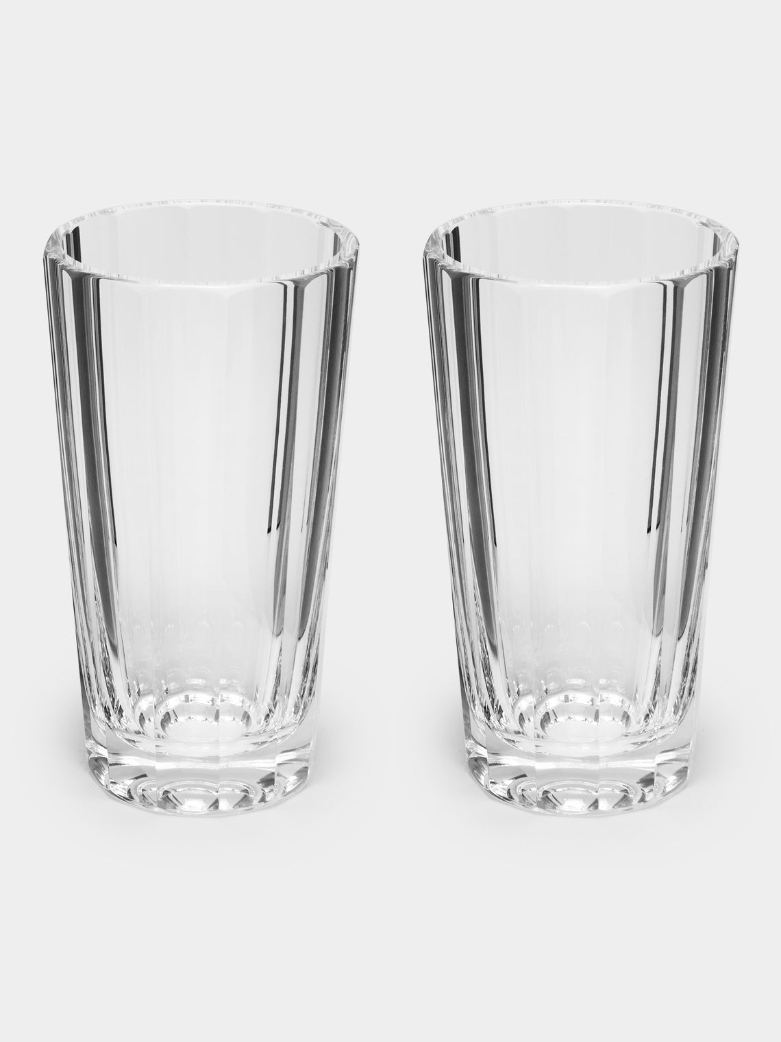 Theresienthal - Roland Hand-Blown Crystal Highball (Set of 2) - Clear - ABASK 