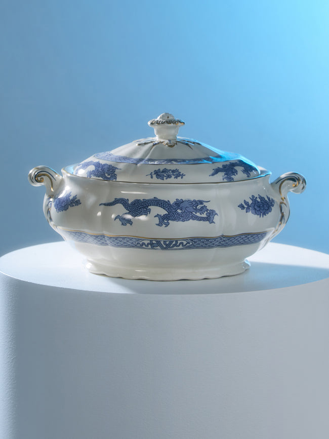 Antique and Vintage - 1900s Ceramic Tureen -  - ABASK