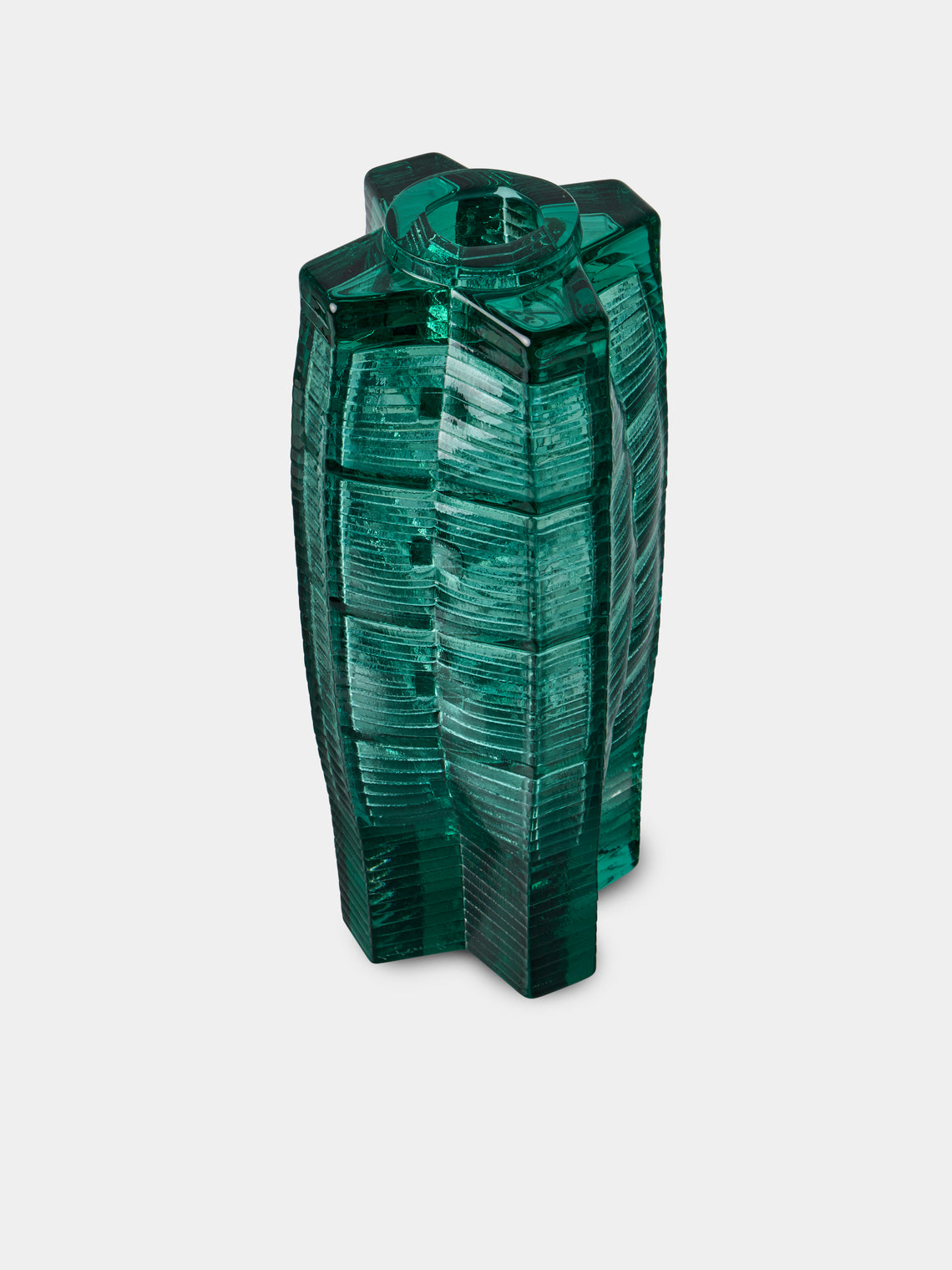 Isabella Kullmann - No. 6 Hand-Blown Glass Vase - Green - ABASK