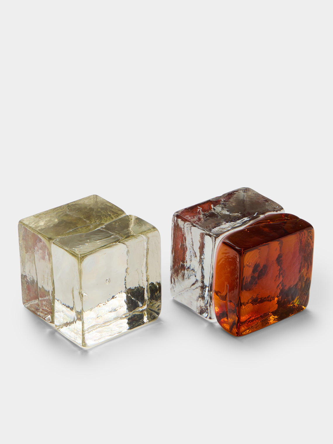 Antique and Vintage - 1960s Fratelli Toso Gogi Gogi Glass Paperweight - Multiple - ABASK