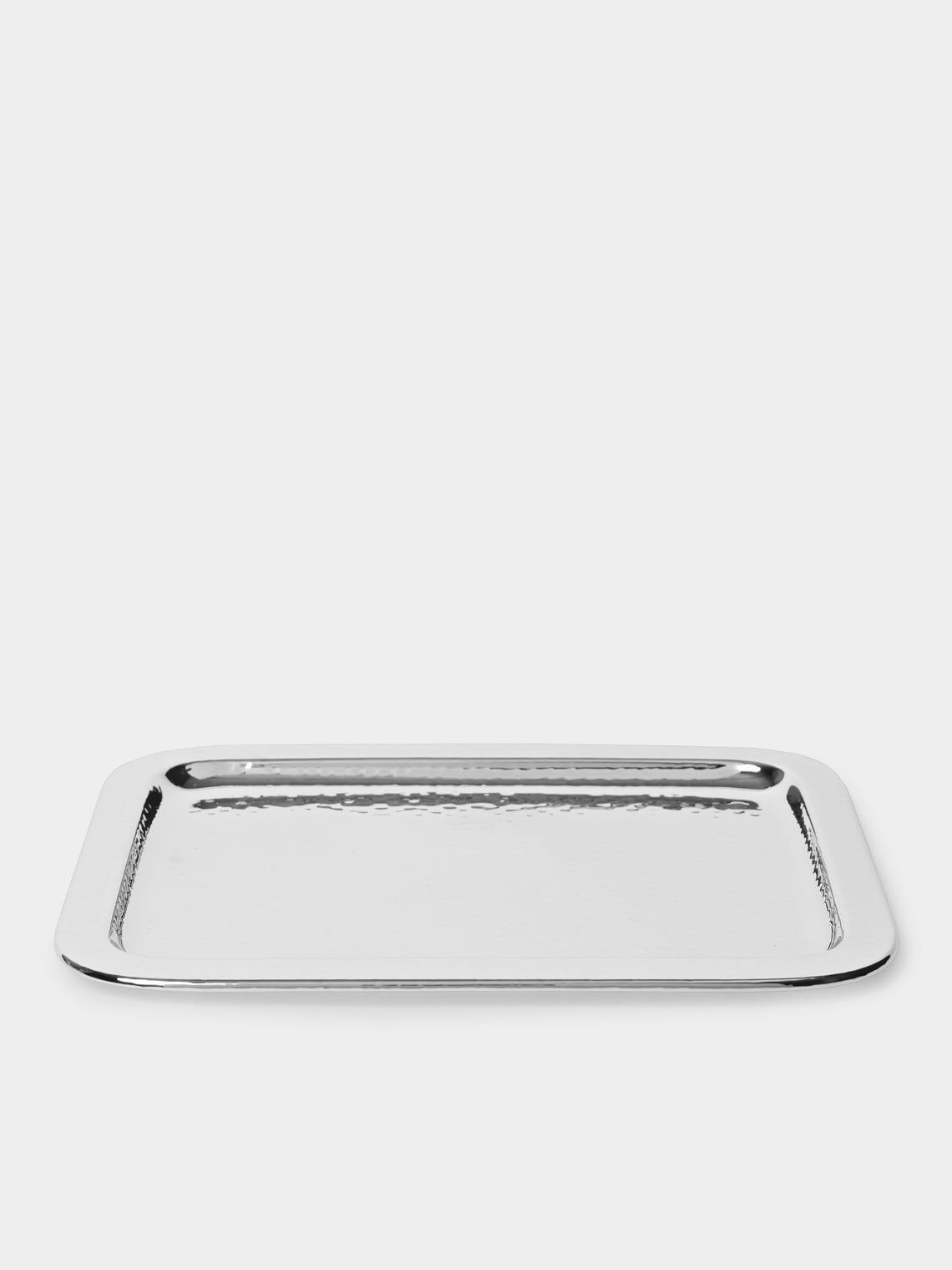 Robbe & Berking - Martelé Silver-Plated Tray (8in/21cm) - Silver - ABASK - 