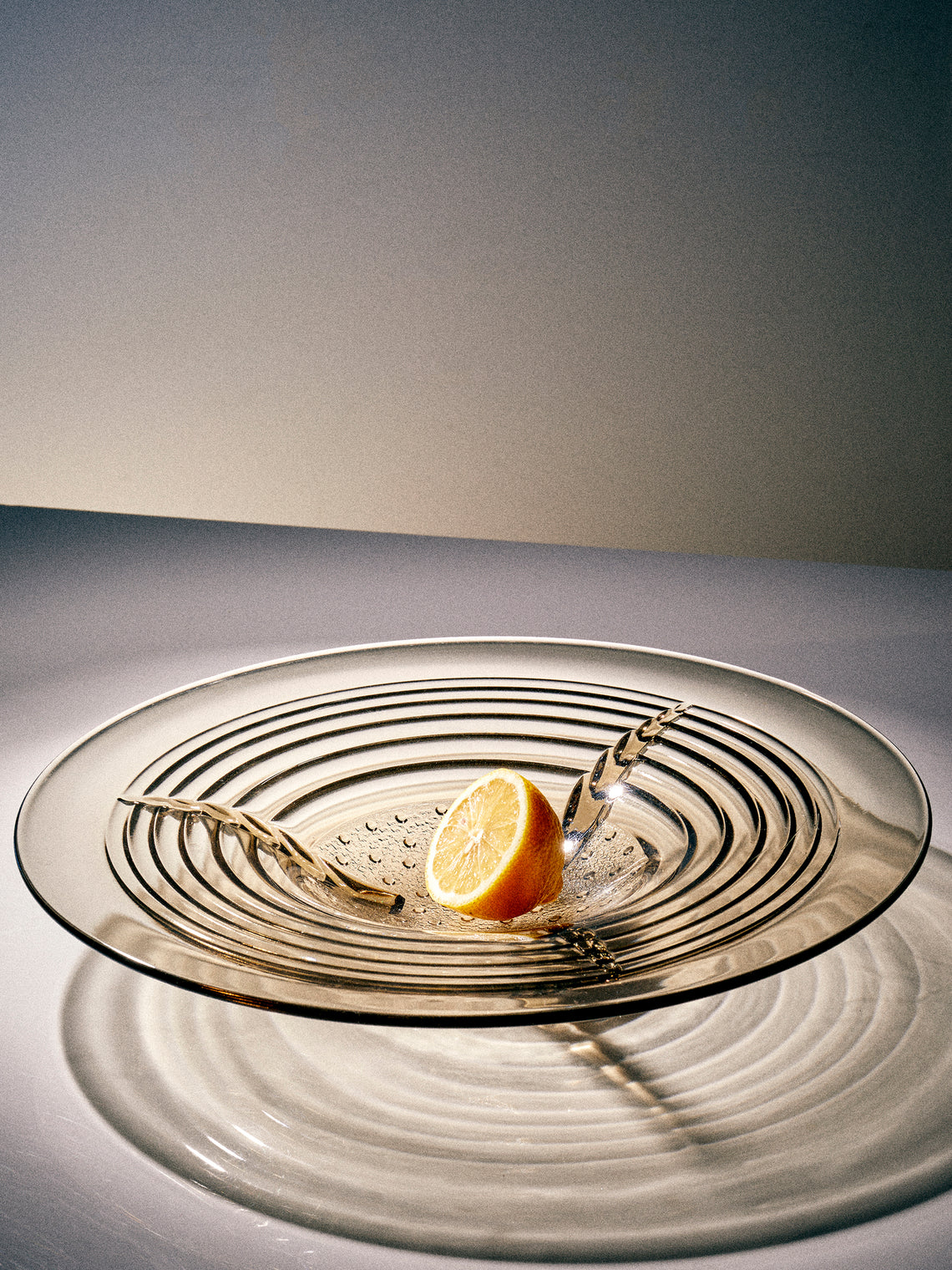 Antique and Vintage - 1930s Murano Glass Bowl - Gray - ABASK