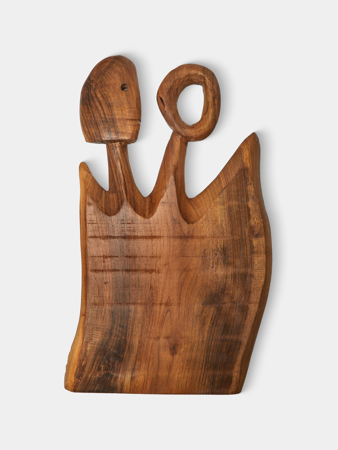 Eliot Daguet - Hand-Carved Walnut Serving Board - Brown - ABASK - 