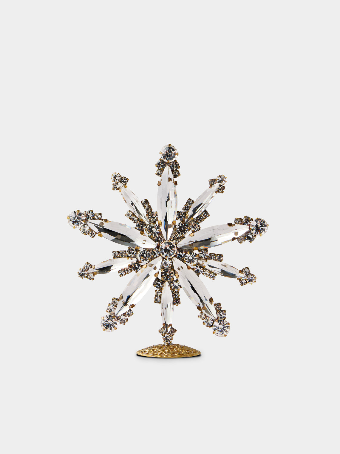 ABASK Decorations - Sparkling Czech Crystal Star - Clear - ABASK - 