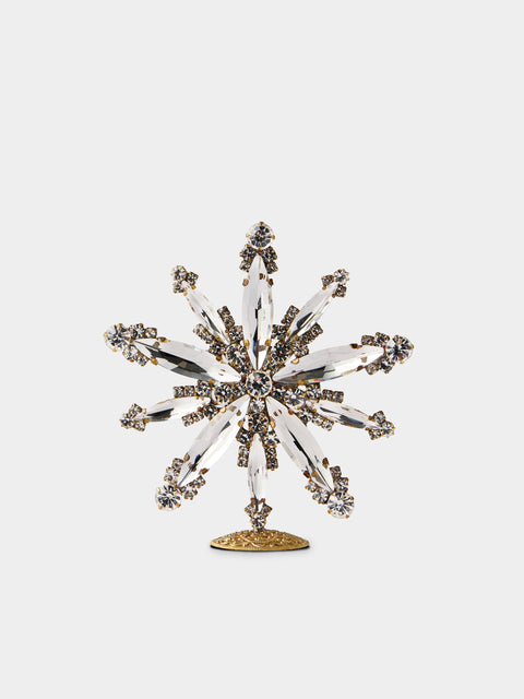 ABASK Decorations - Sparkling Czech Crystal Star - Clear - ABASK - 