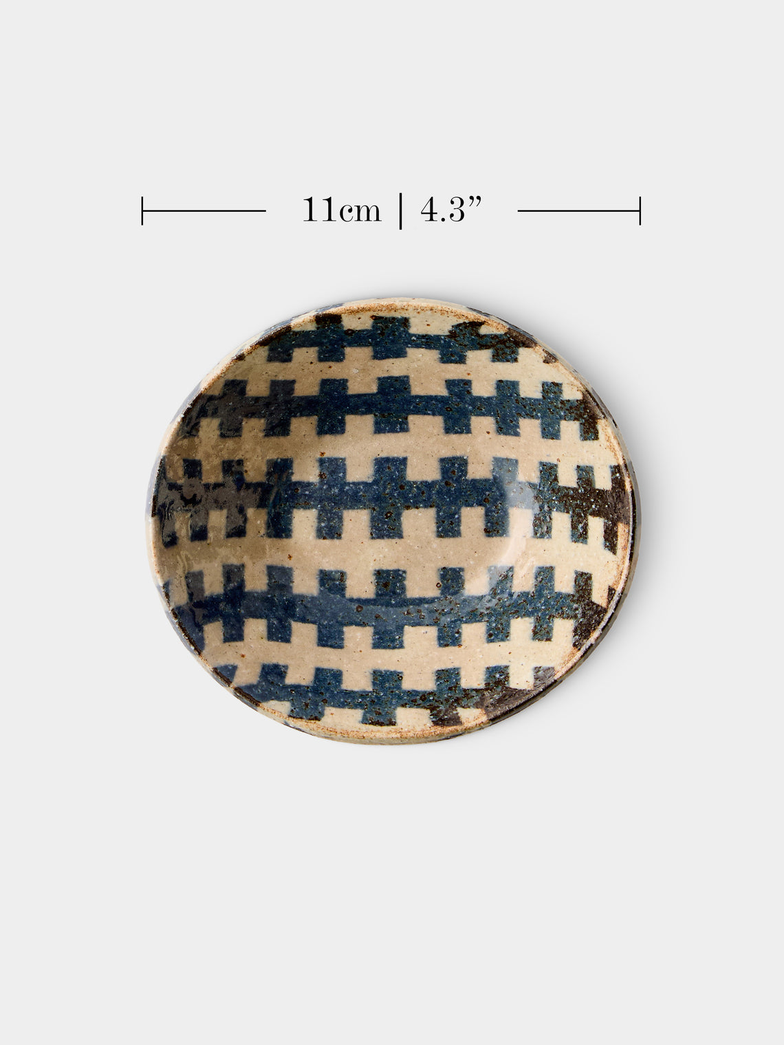 Makidani-gama - Nerikomi Ceramic Small Oval Bowls (Set of 5) - Multiple - ABASK