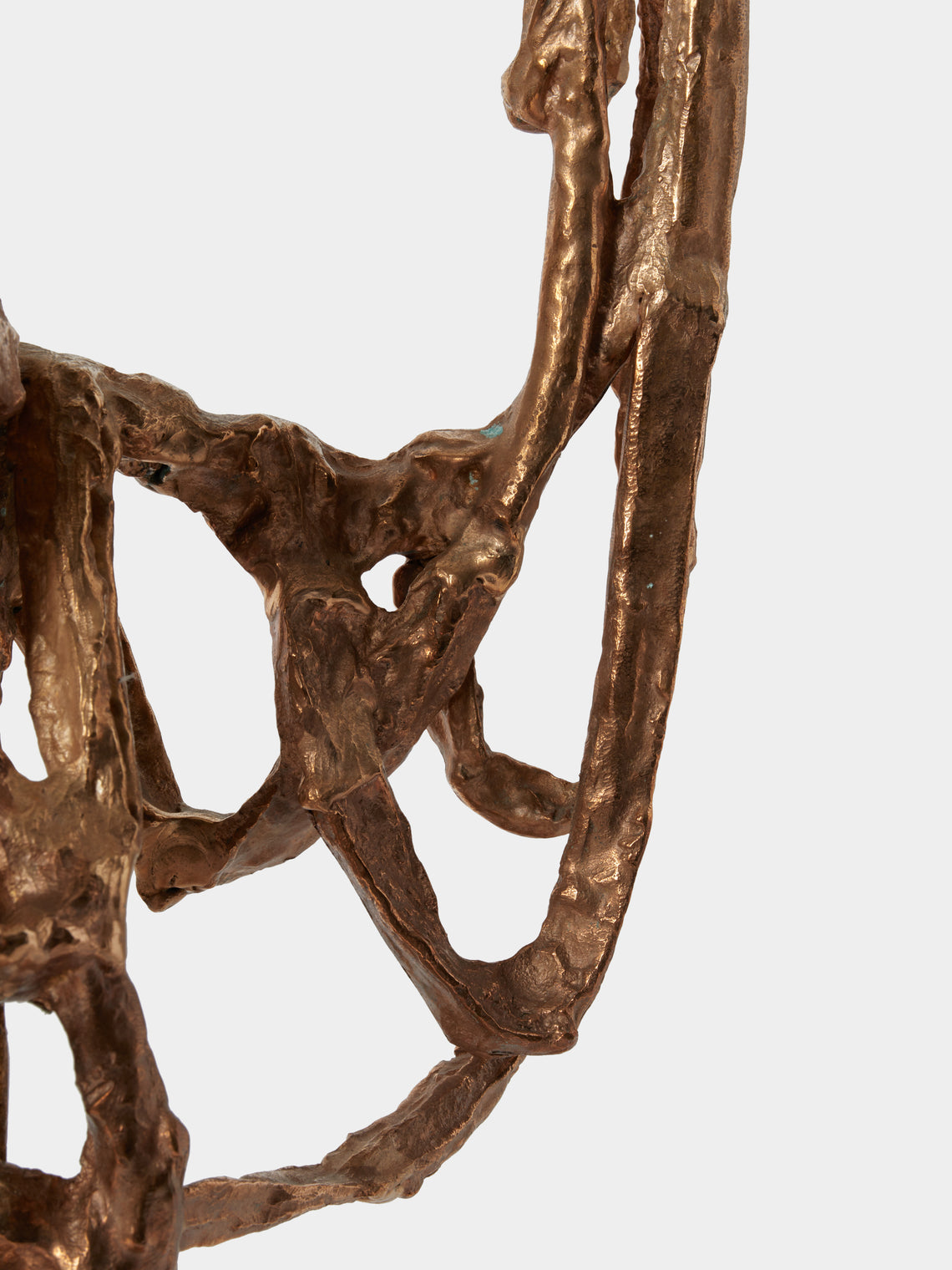 Viya - Golden Banyan Bronze Candelabra - Bronze - ABASK
