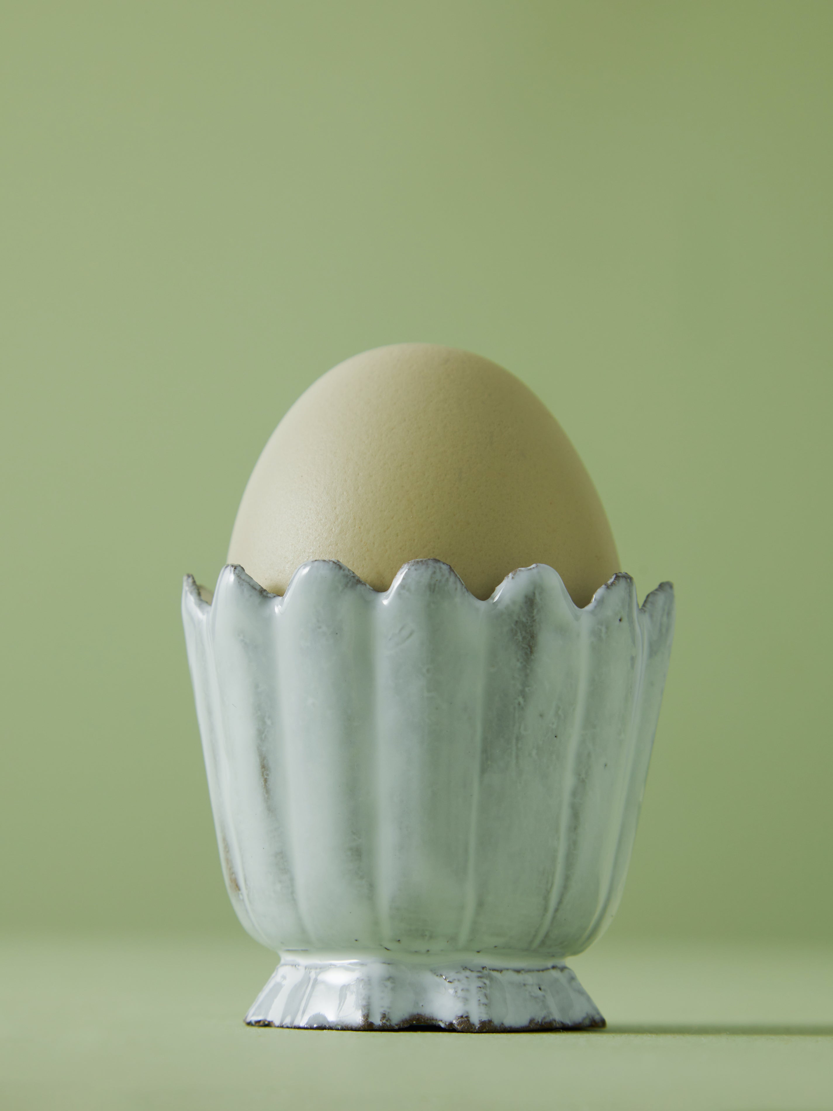 Marguerite Hand-Glazed Ceramic Egg Cup