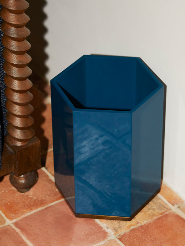 The Lacquer Company - Lacquered Hexagonal Bin -  - ABASK