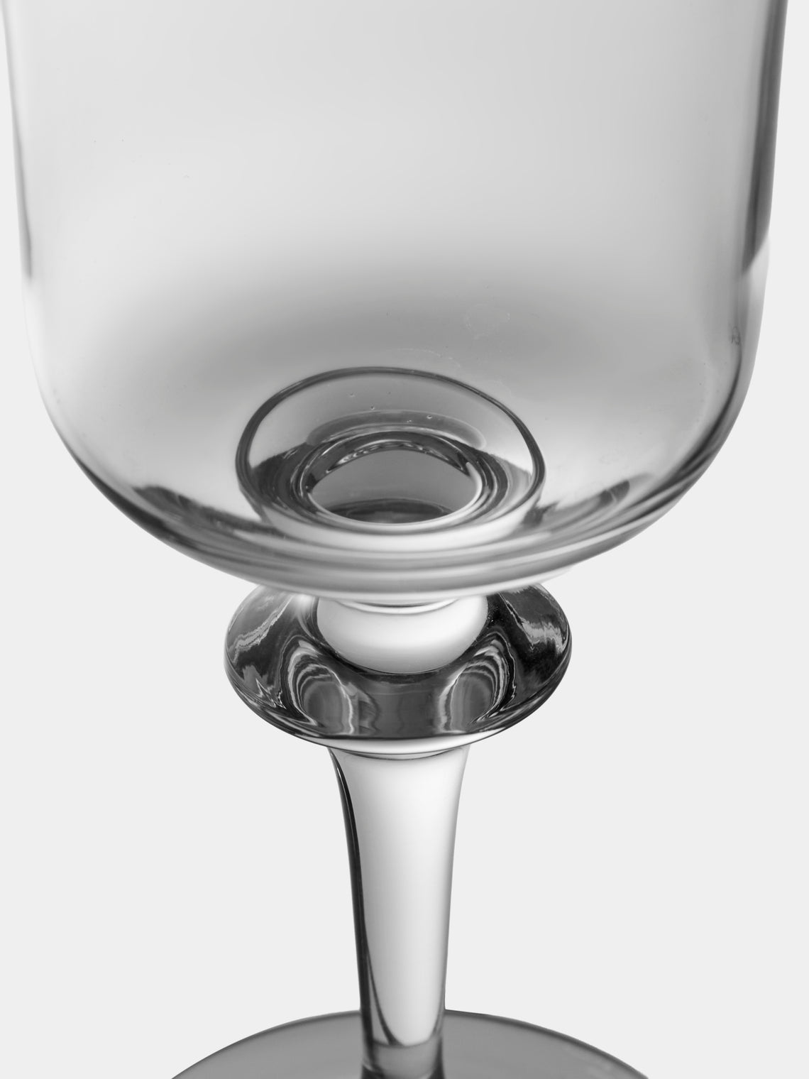 Antique and Vintage - 1947 Daum Saumur White Wine Glasses (Set of 12) - Clear - ABASK