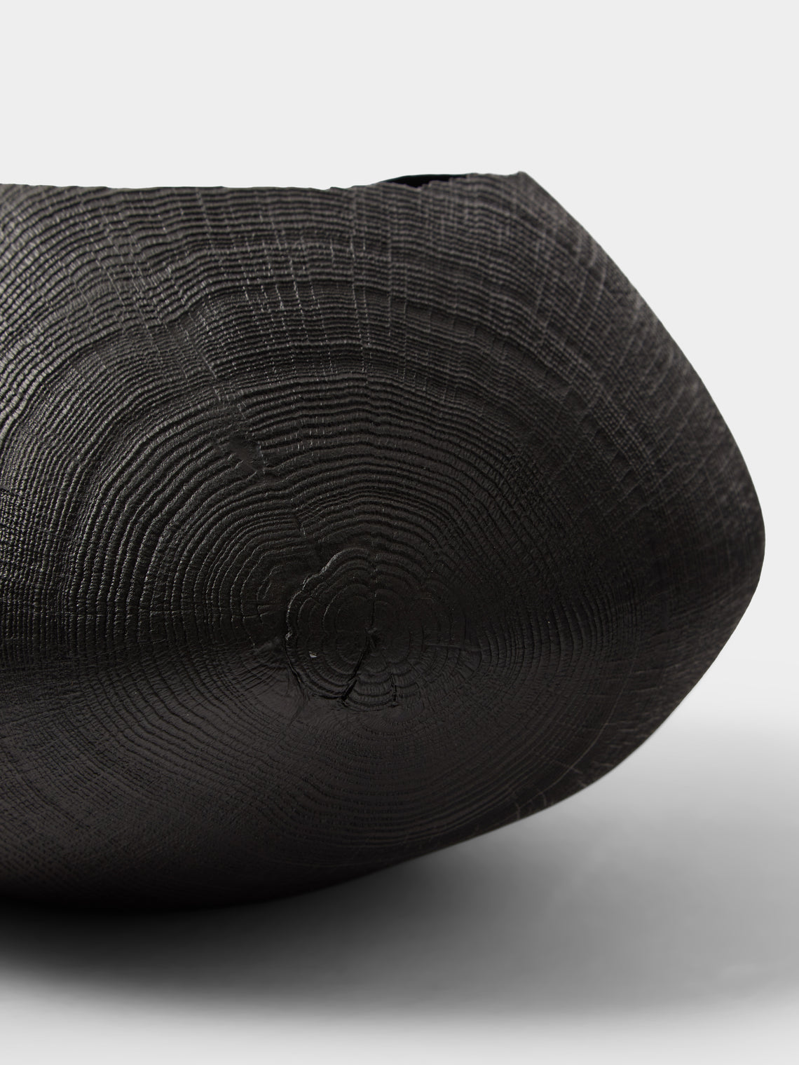 Friedemann Buehler - Hand-Turned Oak Bowl - Black - ABASK