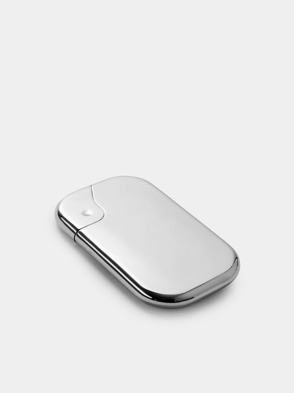 San Lorenzo - 1971 Afra and Tobia Scarpa Sterling Silver Whiskey Flask - Silver - ABASK - 