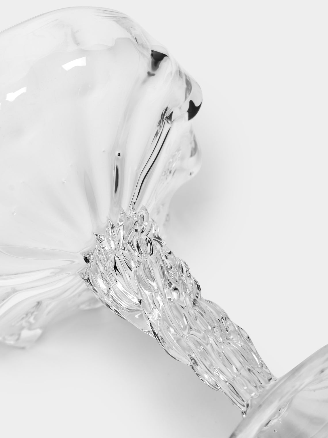 Alexander Kirkeby - Hand-Blown Crystal Champagne Coupes (Set of 2) - Clear - ABASK