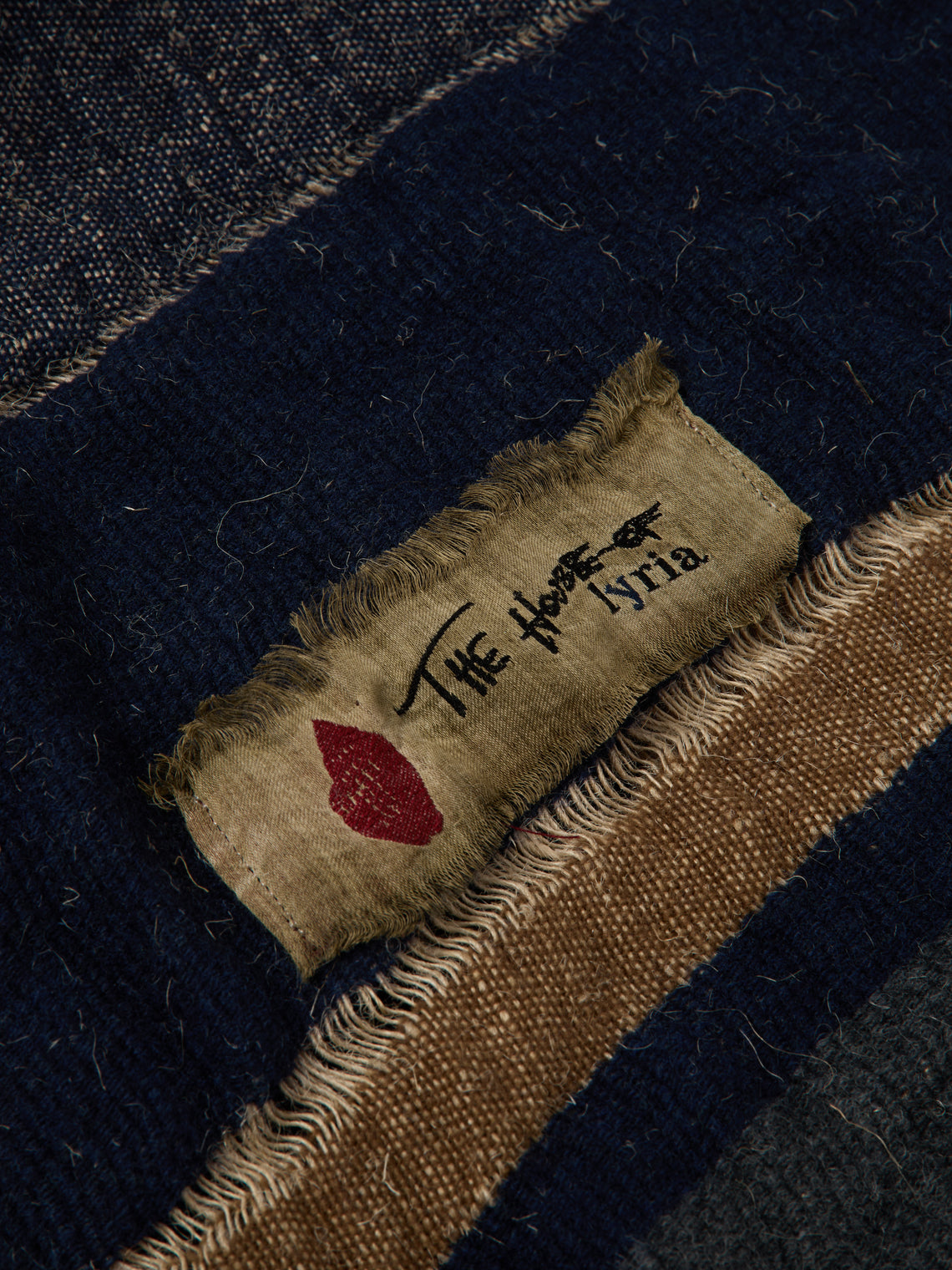 The House of Lyria - Jute and Wool Throw (78.5in/2m) - Multiple - ABASK