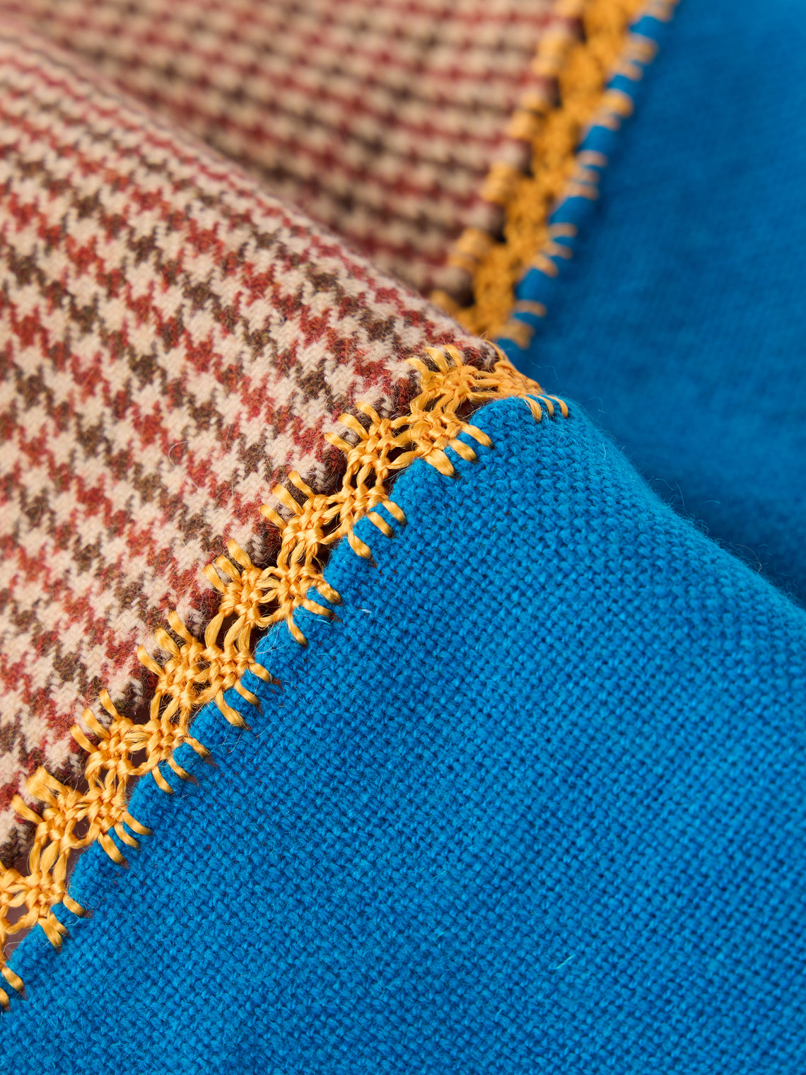 Leo Atlante - Nesness Wool-Blend Scarf - Blue - ABASK