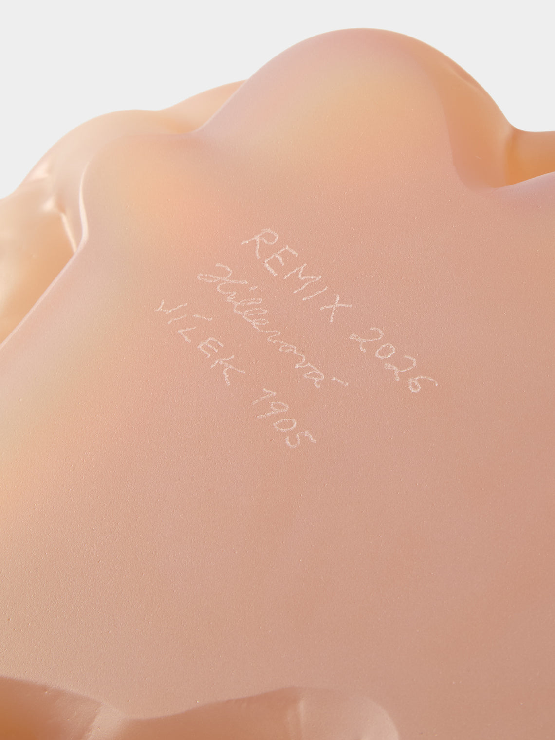 Hana Hillerová - Remix Hand-Blown Glass Vessel (14.5in/37.5cm) - Pink - ABASK