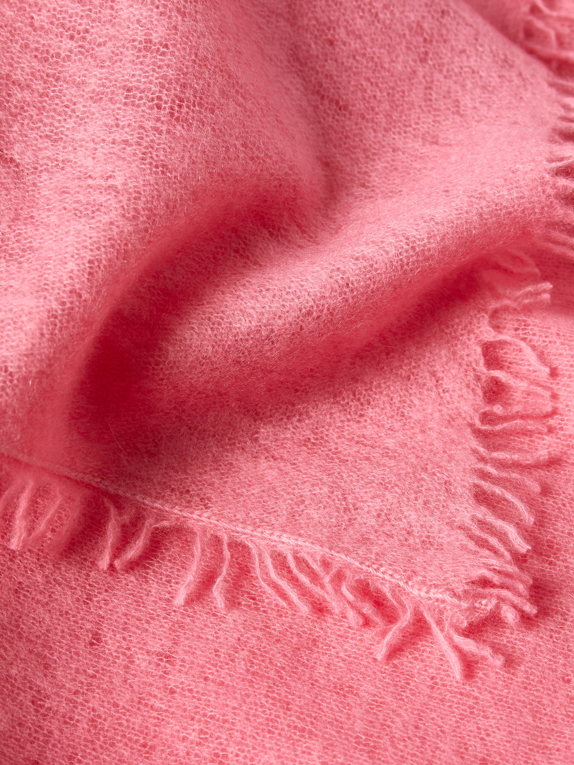 Denis Colomb - Fuzzy Feutre Cashmere Shawl | One Size - Pink - ABASK
