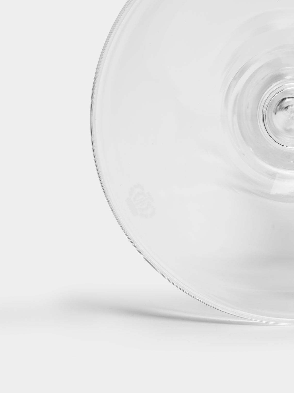 Theresienthal - Memphis Hand-Blown Crystal Candlestick (Set of 2) - Clear - ABASK