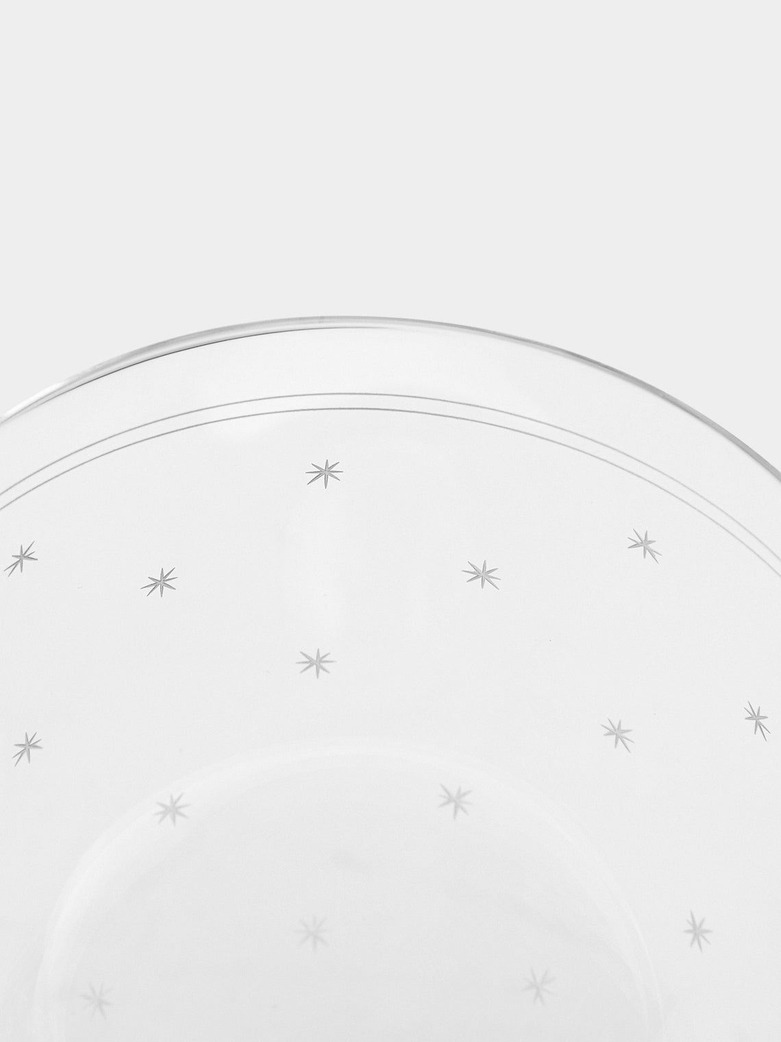Lobmeyr - Rothschild Stars Hand-Engraved Crystal White Wine Glass -  - ABASK
