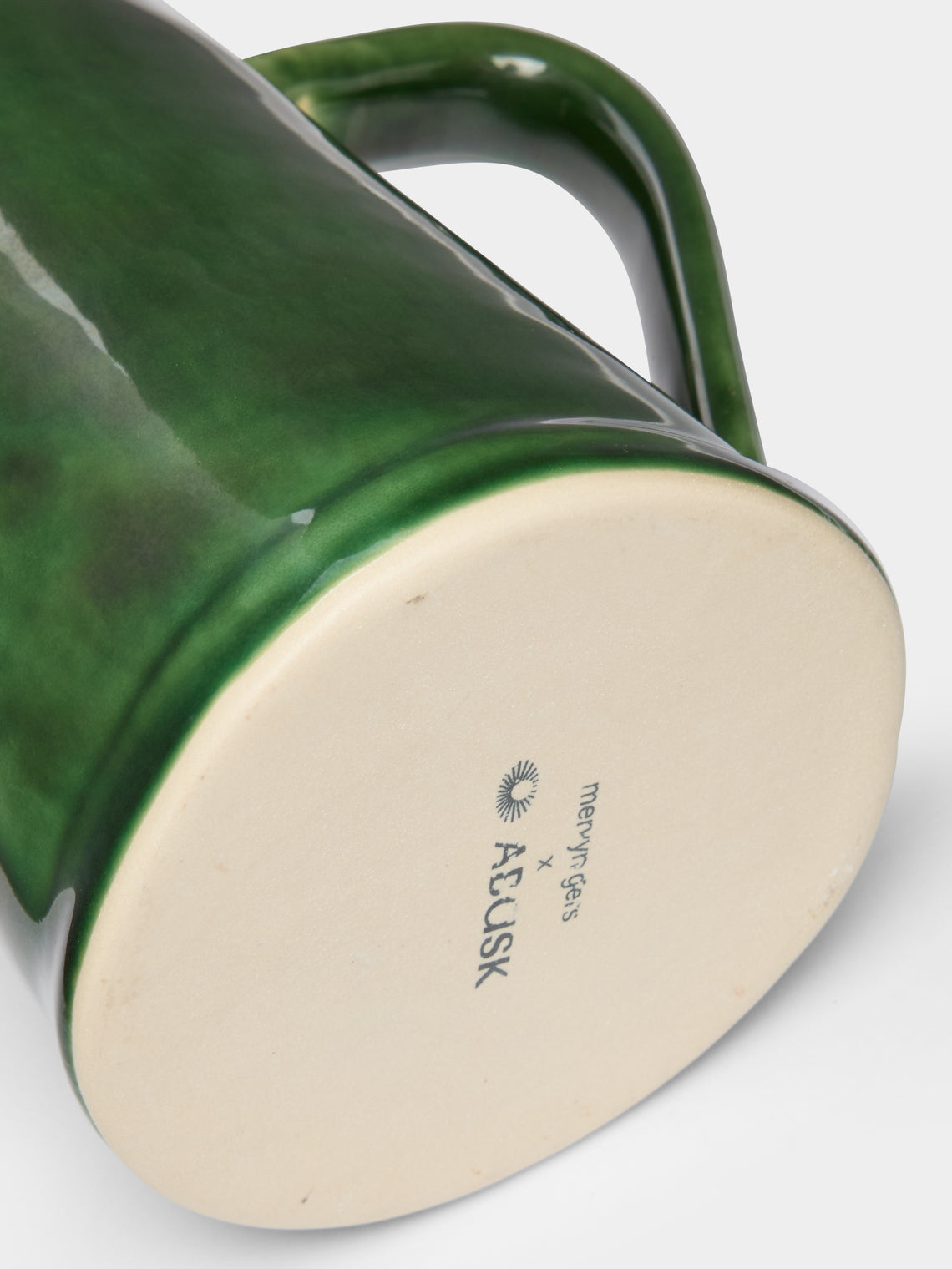 Hand-Glazed Ceramic Extra Large Jug