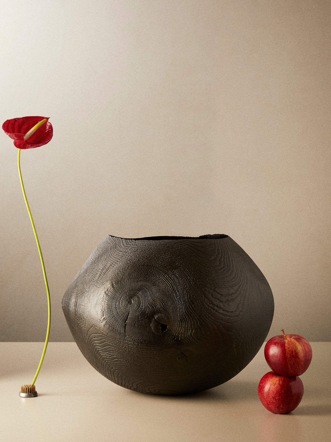 Friedemann Buehler - Blackened Oak Bowl - Black - ABASK