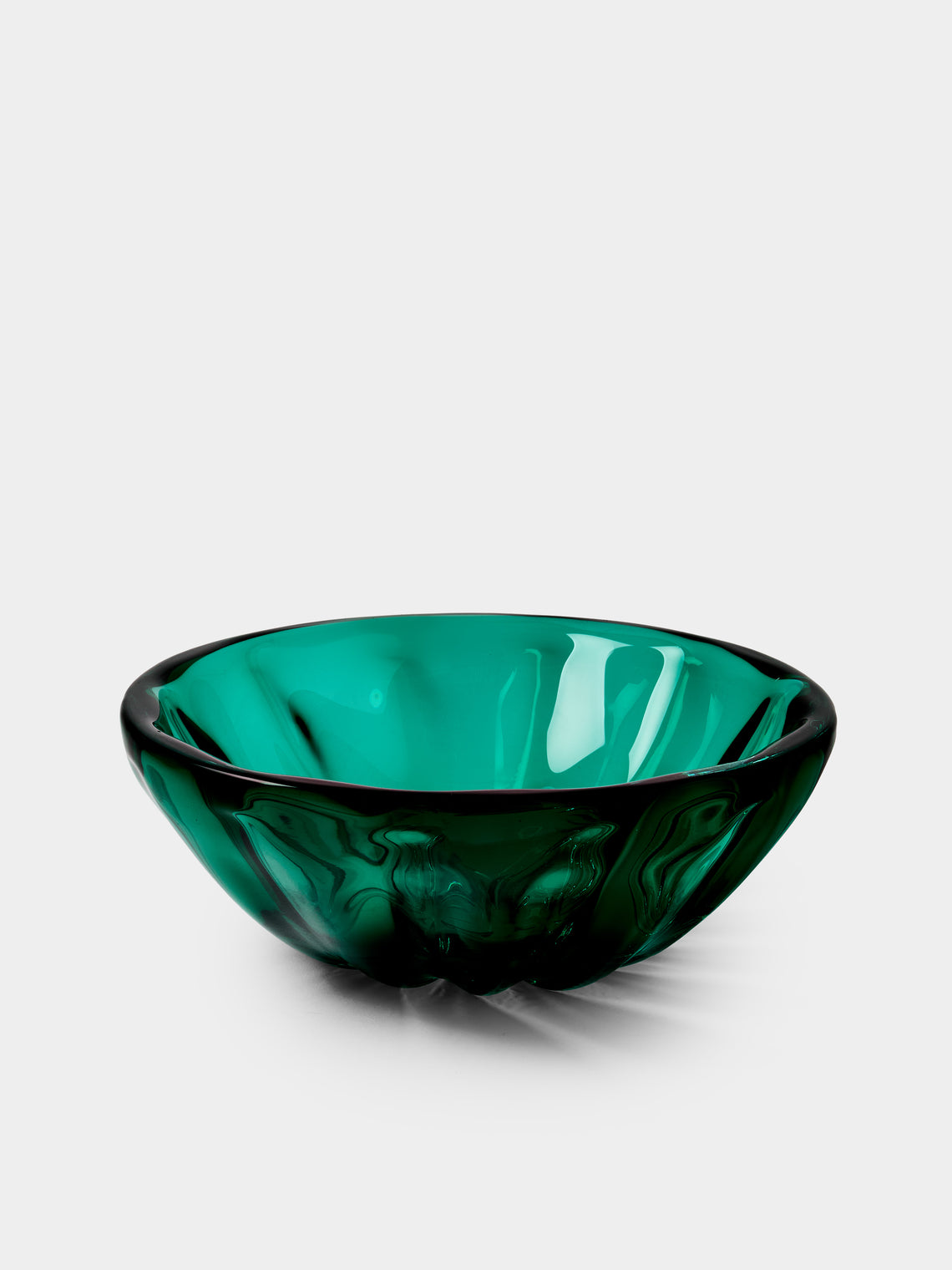 Yali Glass - Fiori Hand-Blown Murano Glass Bowl - Green - ABASK - 
