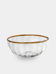 Akua Objects - Peter Hand-Blown Crystal Dessert Bowls (Set of 4) - Clear - ABASK- 