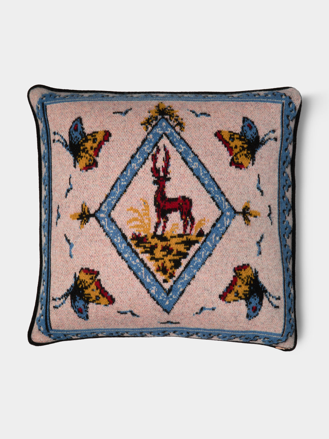 Saved NY - Animals Cashmere Pillow (21.5in/55cm) - Multiple - ABASK - 