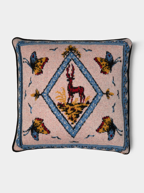 Saved NY - Animals Cashmere Pillow (21.5in/55cm) - Multiple - ABASK - 