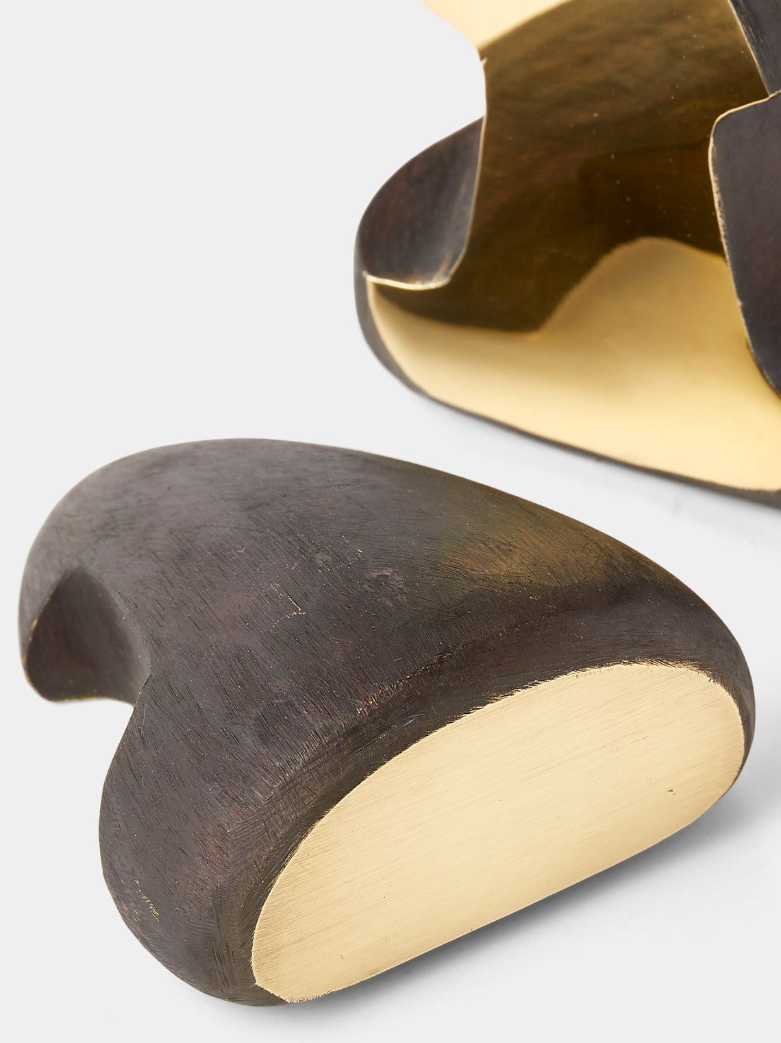 Carl Auböck - Cello Brass Bookends - Black - ABASK