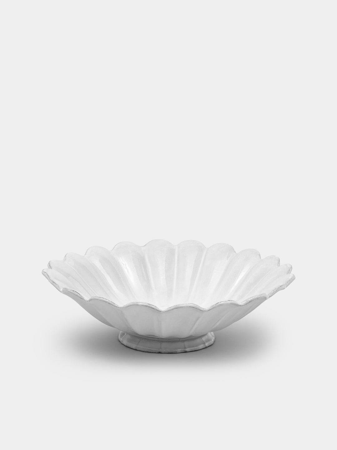 Astier de Villatte Marguerite Hand-Glazed Ceramic Large Fruit Bowl