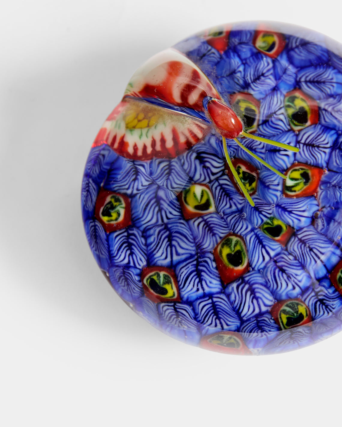 Antique and Vintage - 1930s Murano Glass Paperweight - Blue - ABASK