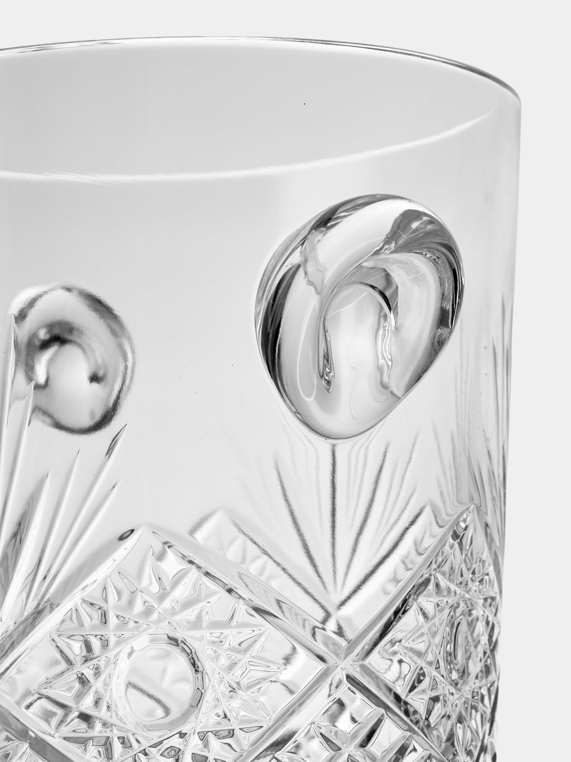 Antique and Vintage - 1980s Baccarat Crystal Ice Bucket - Clear - ABASK