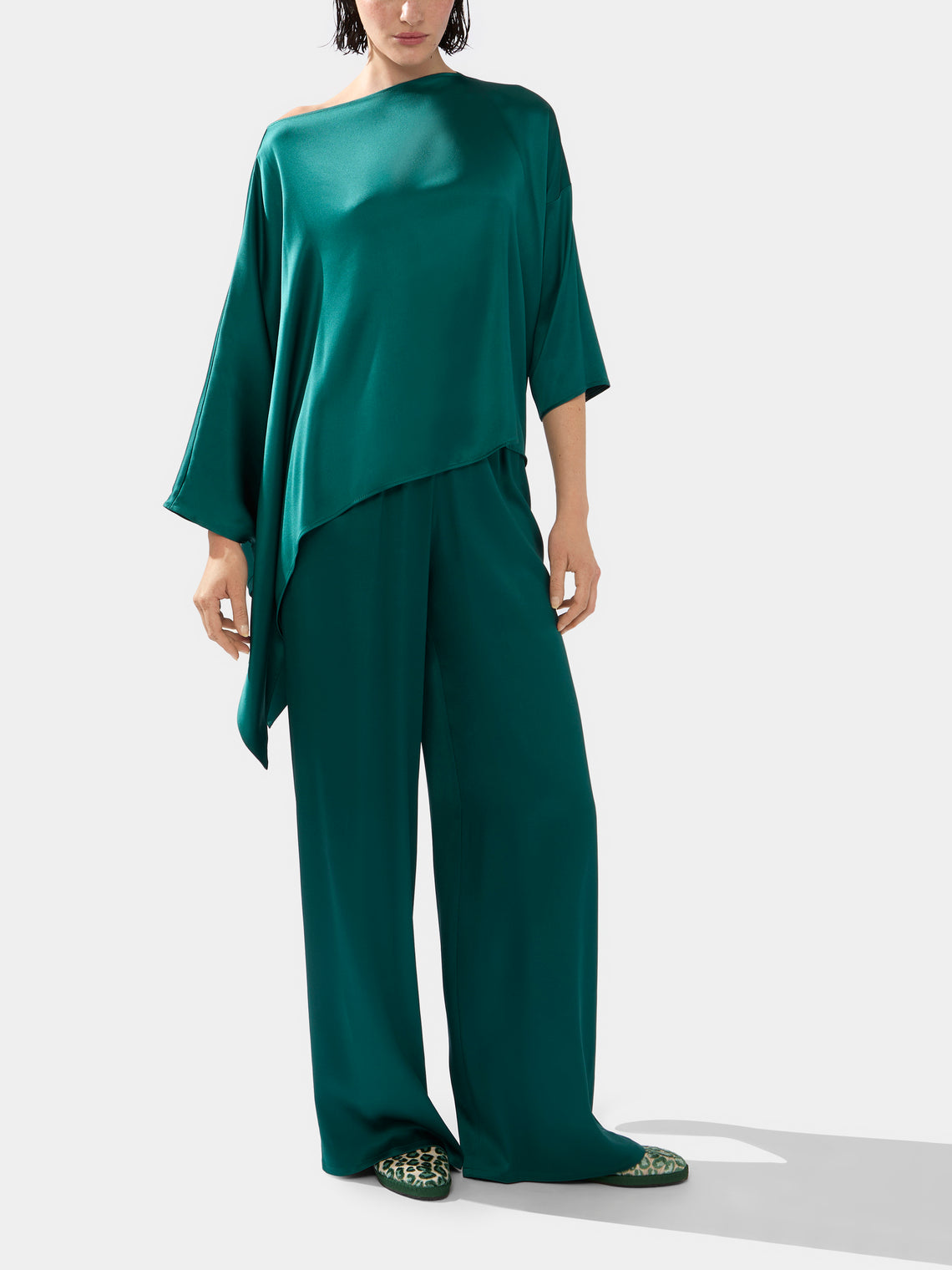 Dusan - Silk Pyjama Trousers -  - ABASK