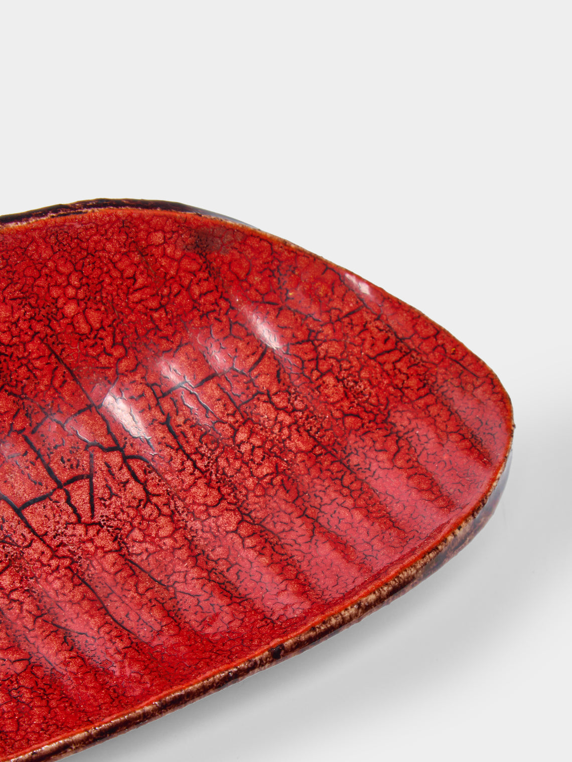 Vintage Montpellier - Mid-Century Accolay Ceramic Dish - Green - ABASK