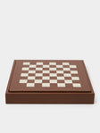 Hector Saxe - Leather Chess Set - Brown - ABASK - 