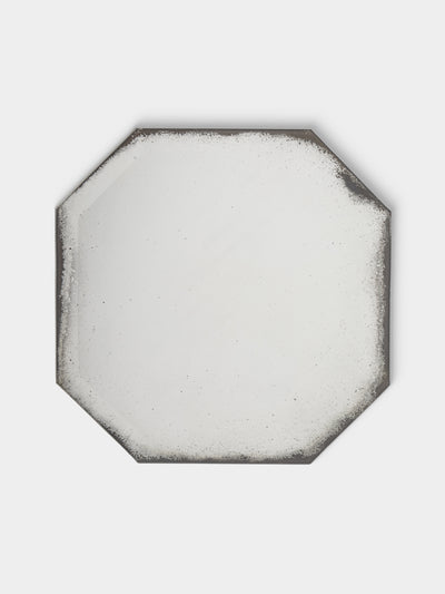 Borgo delle Tovaglie - Octo Mirrored Glass Placemats (Set of 6) - Silver - ABASK - 