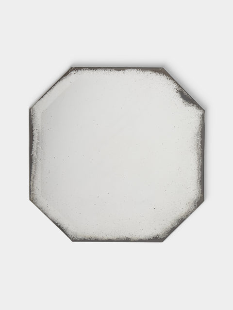 Borgo delle Tovaglie - Octo Mirrored Glass Placemats (Set of 6) - Silver - ABASK - 