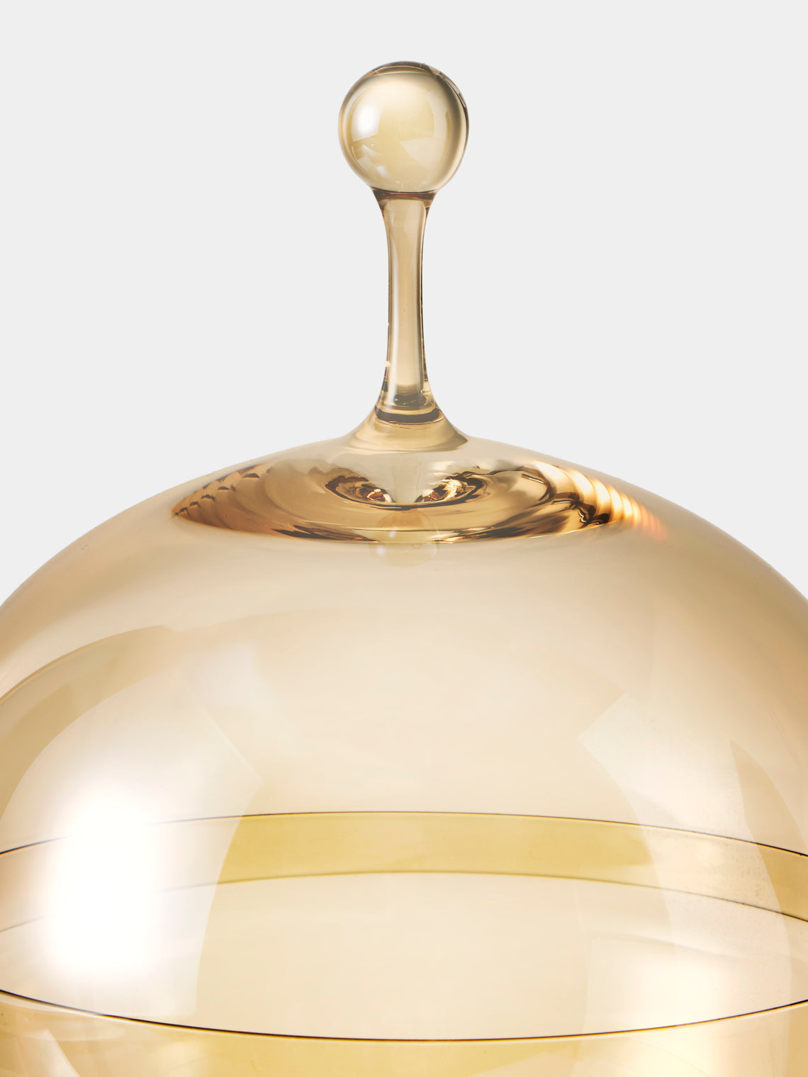 Lobmeyr - Hand-Blown Crystal Candy Dish - Gold - ABASK
