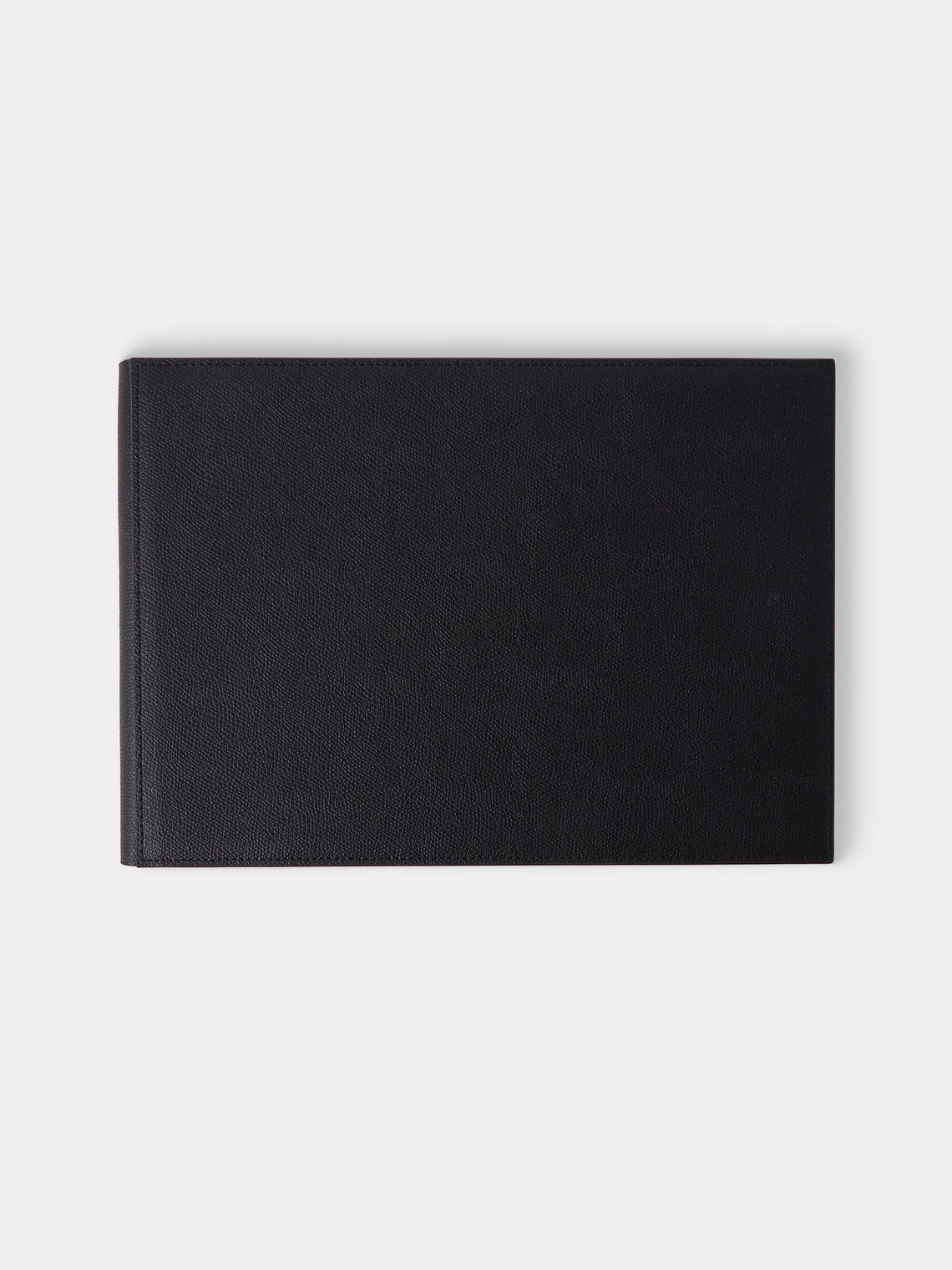 Giobagnara - Livre d'Or Leather Guest Book - Black - ABASK - 