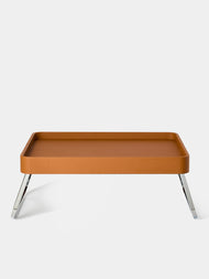 Giobagnara x Poltrona Frau - Leather Bed Tray (24in/61.5cm) - Tan - ABASK - 