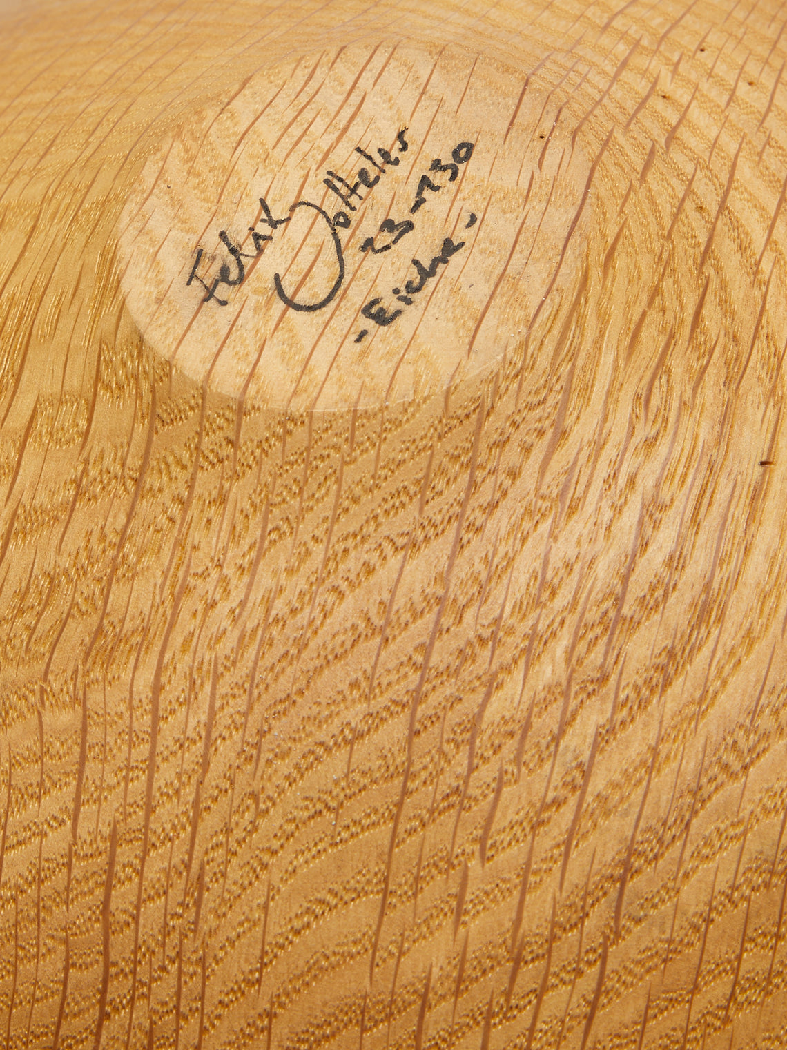 Felix Votteler - Bleached Oak Bowl - Brown - ABASK