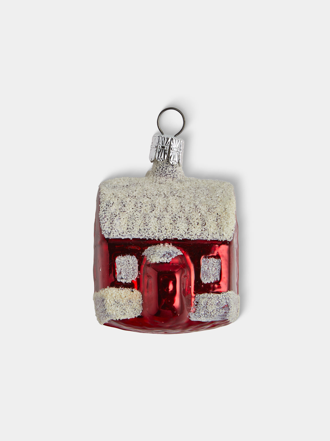 Antique and Vintage - Early-20th-Century Houses Glass Baubles (Set of 12) - Multiple - ABASK