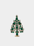 ABASK Decorations - Charming Czech Crystal Tree - Green - ABASK - 