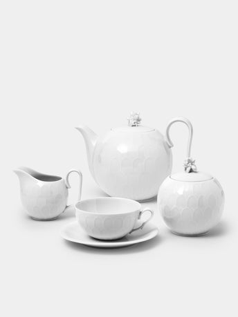 Augarten - 1929 Josef Hoffmann Atlantis Porcelain Collection - White - ABASK - 