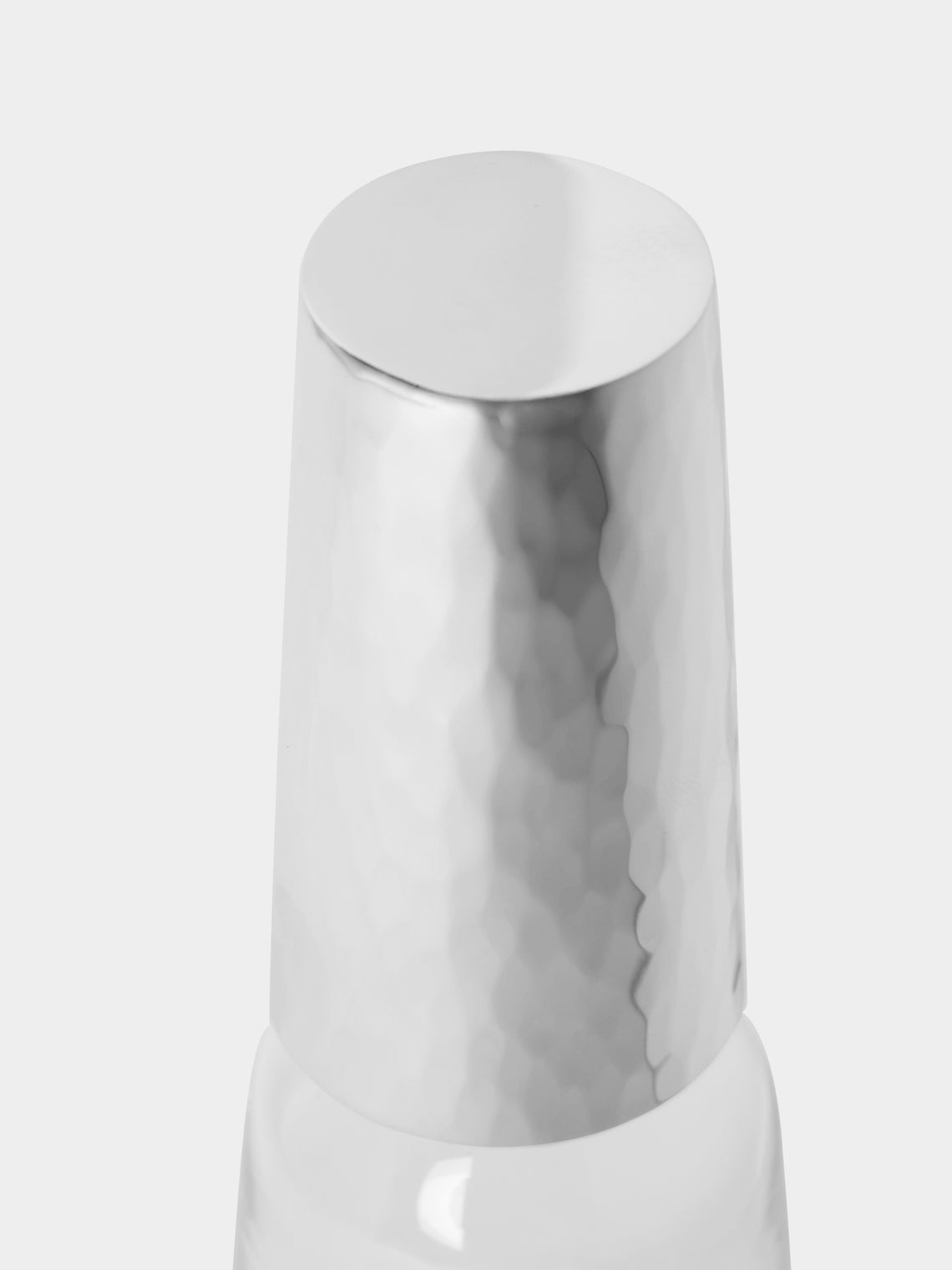 Robbe & Berking - Martelé Silver-Plated Oil / Vinegar Bottle - Silver - ABASK