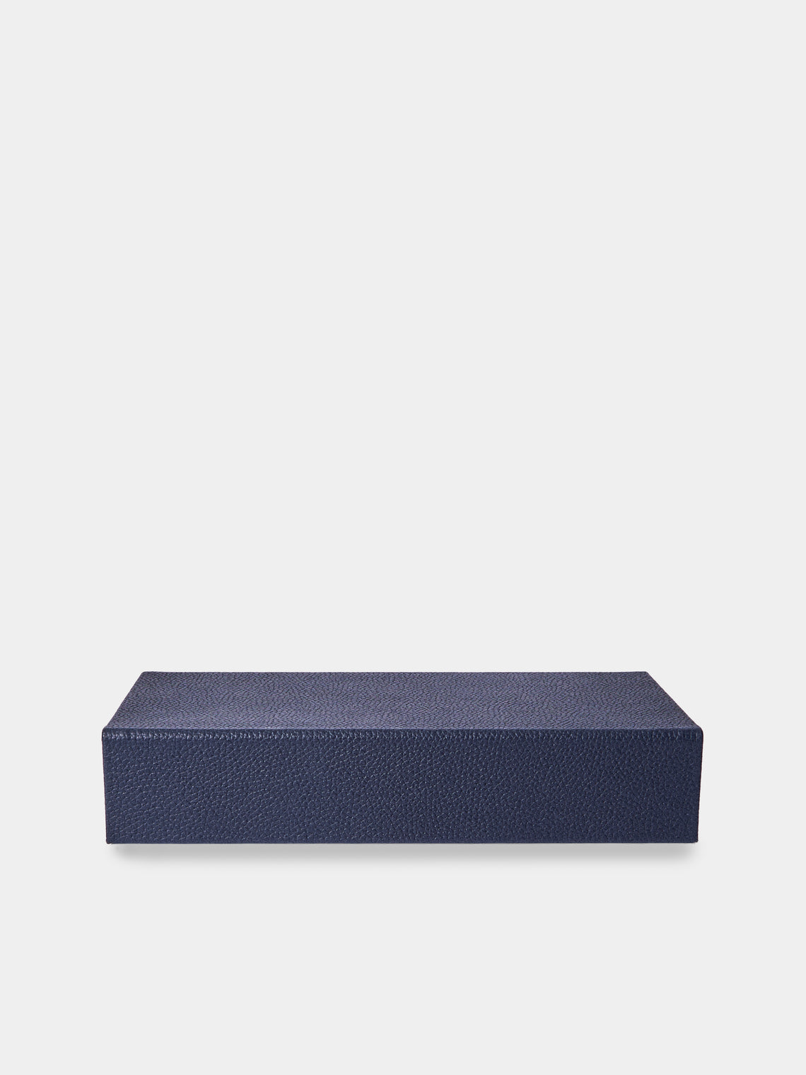 Belotier - Leather Booklet Backgammon Set - Navy - ABASK