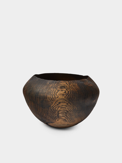 Friedemann Buehler - Hand-Turned Oak Bowl - Brown - ABASK - 
