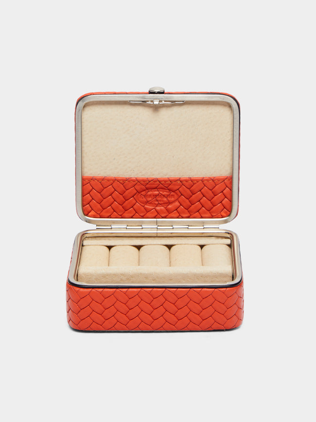F. Hammann - Leather Travel Jewellery Box -  - ABASK